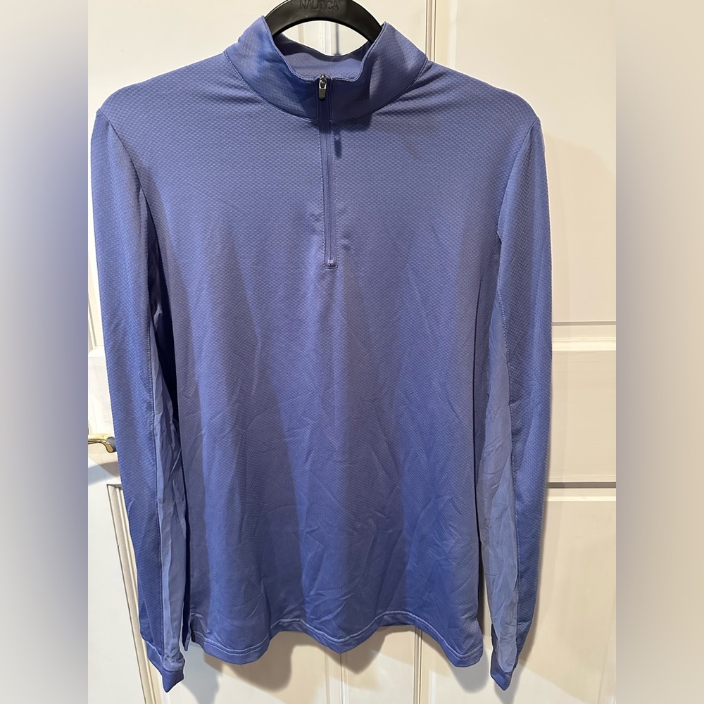 Dublin Women's purple Long Sleeve half zip top size medium